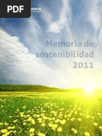 Memoria de Sostenibilidad 2011