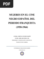 Mujeres en El Cine Negro Español Del Periodo Franquista (1950-1964)