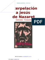 Interpelación A Jesús de Nazaret