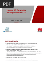 3G HW HCPT New Sites Parameter Setting Guideline V 2