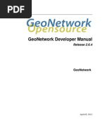 Geo Network Developer Manual