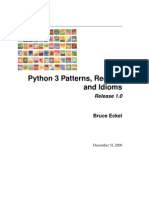 Python 3 Patterns Idioms