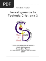 Investigando La Teologia Cristiana 2