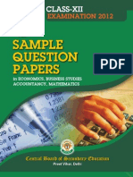 Question Bank 2012 Class XII