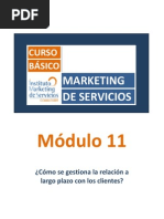 Curso Marketing de Servicios