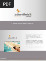 BROCHURE Jardines Del Norte III