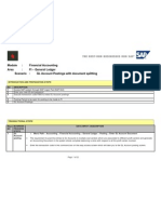 SAP FB50: GL Posting With Document Splitting