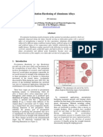 Precipitation Hardening of Aluminum Alloys