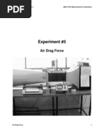 Experiment #5: Air Drag Force