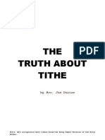 The Truth About Tithe