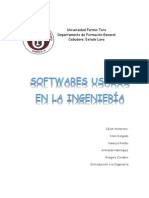 Softwares Usados en La Ingeniería