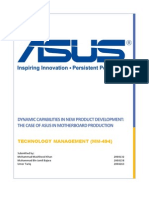 Dynamic Capabilities in New Product Development The Case of Asus in Motherboard Production