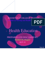 Health Education Learning Styles