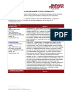 Case Map For Babin and Harris CB, 4th Edition (Cengage, ©2013)