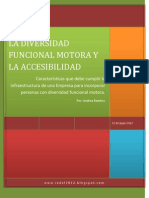 Diversidad Funcional Motora y La Accesibilidad