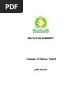 EAC Externaltariff2007