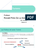 Las Políticas Del Sector Turismo