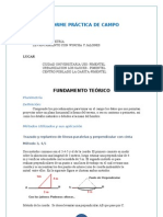 Informe Topografia