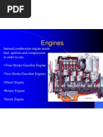 Engines: Internal Combustion Engine Needs Fuel, Ignition and Compression in Order To Run