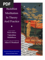 Buddhist Meditation in Theory and Practice - Vajirañā A Mahathera