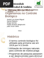 A Utilização de Micro-Organismos No Controle Biológico