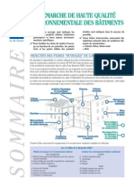 GUI2002 Construction & Haute Qualité Environnementale (HQE) - Arene