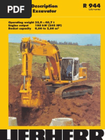 Technical Description Hydraulic Excavator Operating Weight 35,9 - 40,7