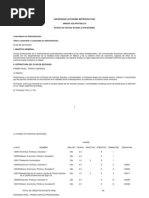 Plan de Estudios Administración Uam Azc