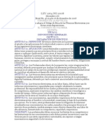 LEY 1264 de 2008 Codigo de Etica de Los Tecnicos Electricistas