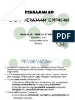 Pengajian Am Kerajaan Tempatan