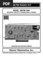 Am/Fm Radio Kit: Elenco Electronics, Inc