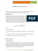 Determinación Del Indice de Yodo y Peróxido en Aceites