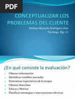 Conceptualizar Los Problemas Del Cliente