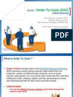 Order To Cash Process