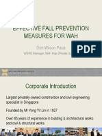 Effective Fall Prevention Measures For Working at Height