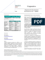 Informe Calificacion CEDAL