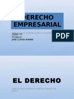 Derecho Empresarial Introduccion