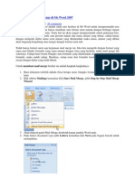 Cara Membuat Mail Merge Di Ms Word 2007