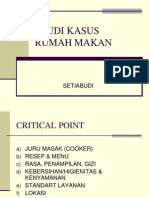 Studi Kasus Rumah Makan