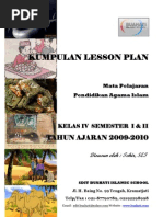 Lesson Plan PAI 2009-2010