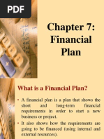 Chap 7 Financial Plan