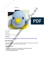 Created by Neevia Docuprinter Pro V6.3: Amigurumi Chick/Baby Bird