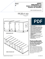 Product Data: Aero 39MN, MW03-110 Indoor and Weathertight Outdoor Air Handlers