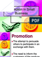 Promotion in Small Business