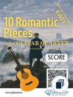 10 Romantic Pieces - Guitar Quartet