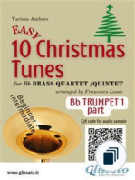 10 Easy Christmas Tunes - Brass Quartet/Quintet