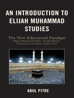 An Introduction to Elijah Muhammad Studies: The New Educational Paradigm