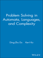 Problem Solving in Automata, Languages, and Complexity