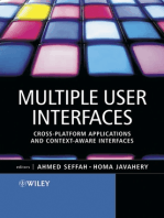 Multiple User Interfaces: Cross-Platform Applications and Context-Aware Interfaces