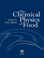 The Chemical Physics of Food